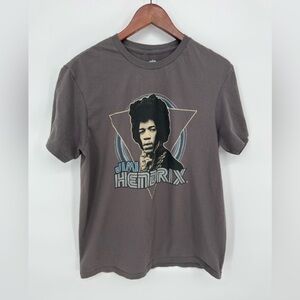 Jimi Hendrix Graphic T-Shirt - Gray